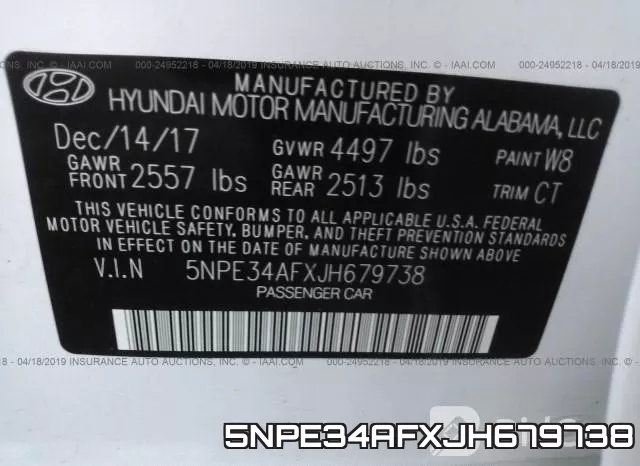 5NPE34AFXJH679738 фото 10