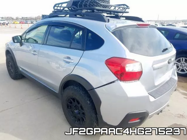 JF2GPAAC4HG275237 фото 4