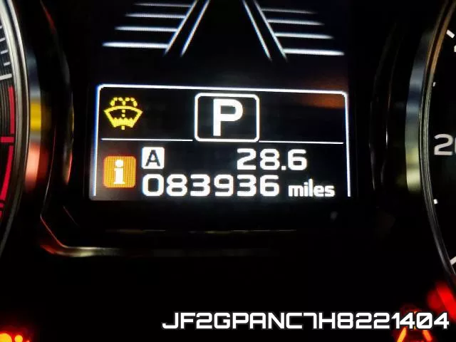 JF2GPANC7H8221404 фото 9