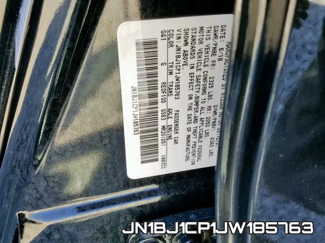 JN1BJ1CP1JW185763 фото 2