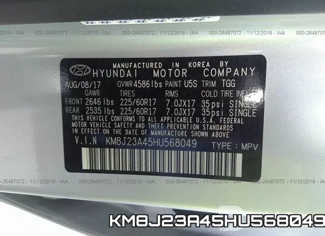 KM8J23A45HU568049 фото 10
