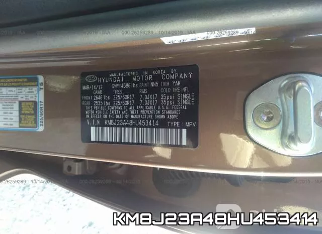 KM8J23A48HU453414 фото 10