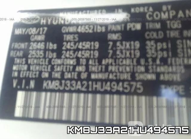 KM8J33A21HU494575 фото 10