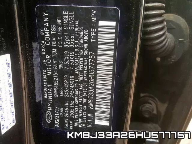 KM8J33A26HU577757 фото 2