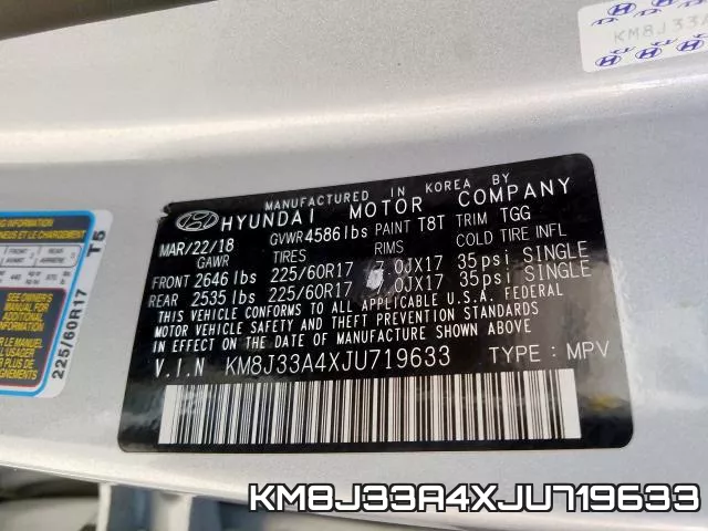 KM8J33A4XJU719633 фото 2
