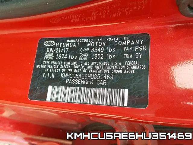KMHCU5AE6HU351469 фото 2