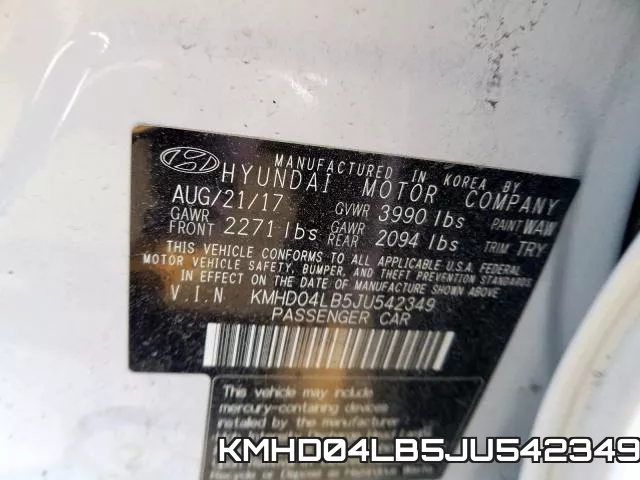 KMHD04LB5JU542349 фото 2