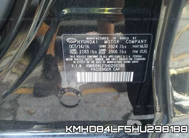 KMHD84LF5HU298188 фото 10