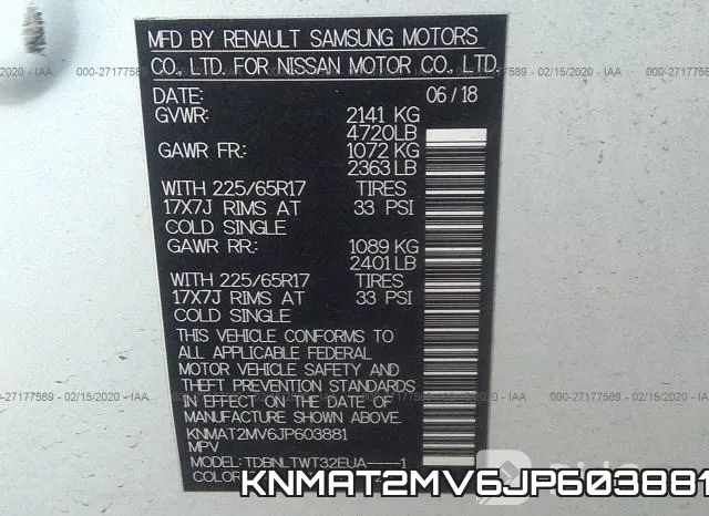 KNMAT2MV6JP603881 фото 10