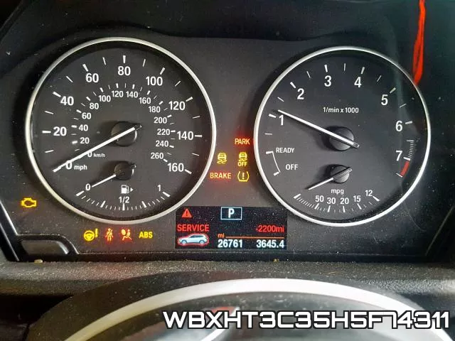 WBXHT3C35H5F74311 фото 9