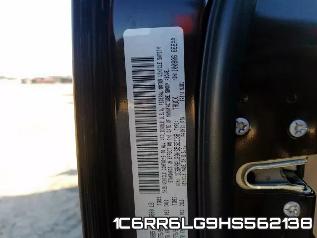 1C6RR6LG9HS562138 фото 2