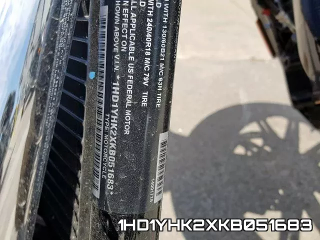 1HD1YHK2XKB051683 фото 2
