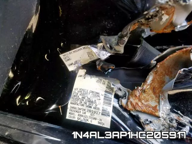 1N4AL3AP1HC205917 фото 2