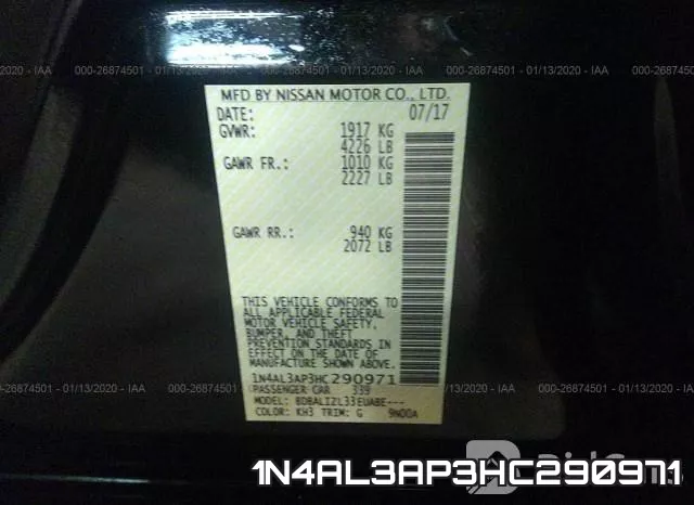 1N4AL3AP3HC290971 фото 10