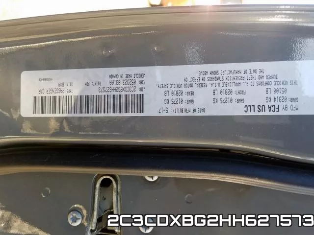 2C3CDXBG2HH627573 фото 2