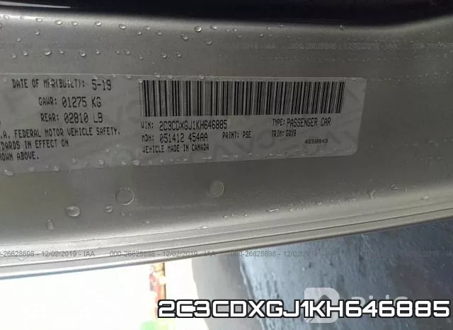 2C3CDXGJ1KH646885 фото 10