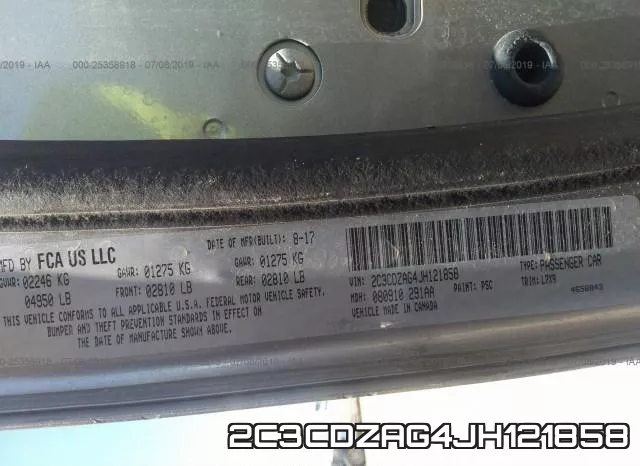 2C3CDZAG4JH121858 фото 10
