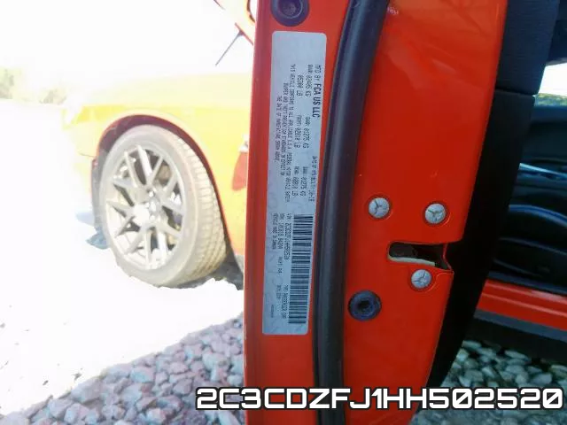 2C3CDZFJ1HH502520 фото 2