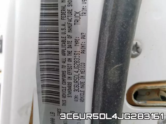 3C6UR5DL4JG283161 фото 2