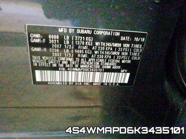 4S4WMAPD6K3435101 фото 2