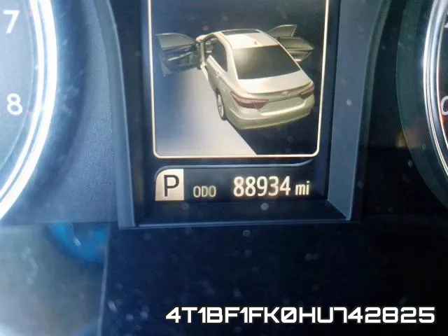 4T1BF1FK0HU742825 фото 8