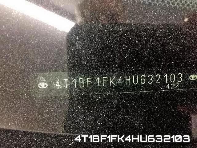 4T1BF1FK4HU632103 фото 2