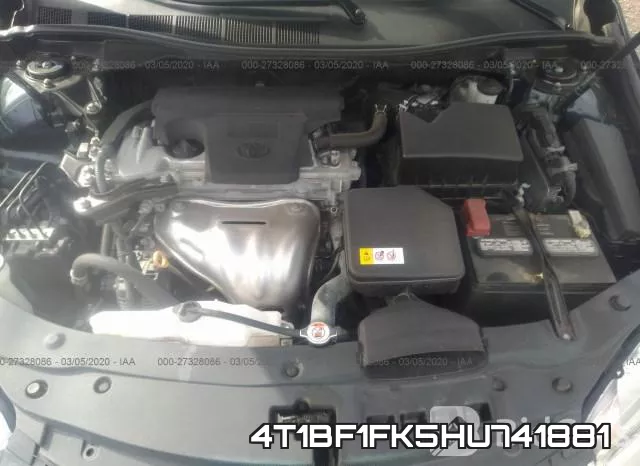 4T1BF1FK5HU741881 фото 2