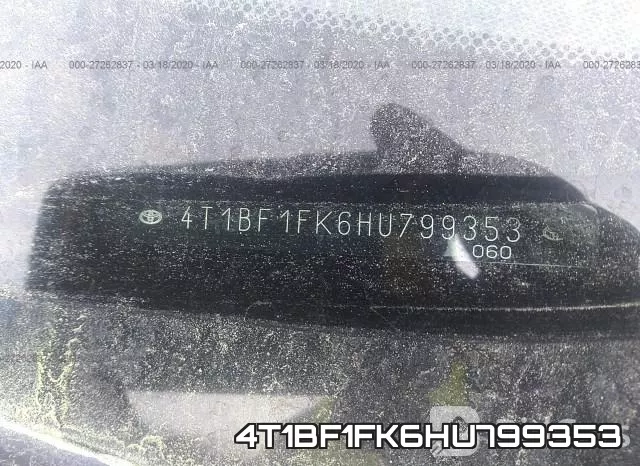 4T1BF1FK6HU799353 фото 10