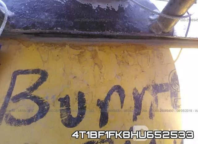 4T1BF1FK8HU652533 фото 8