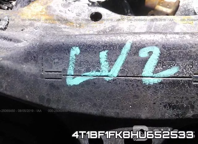 4T1BF1FK8HU652533 фото 10