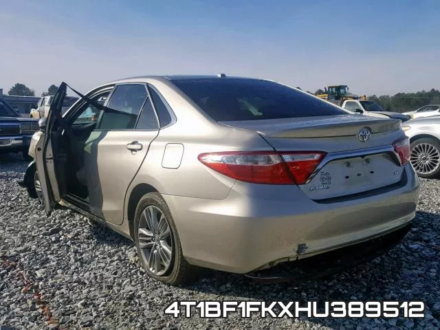 4T1BF1FKXHU389512 фото 4