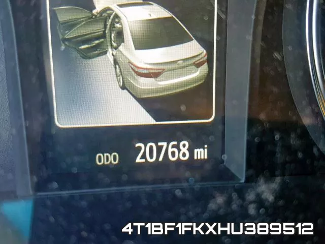 4T1BF1FKXHU389512 фото 9
