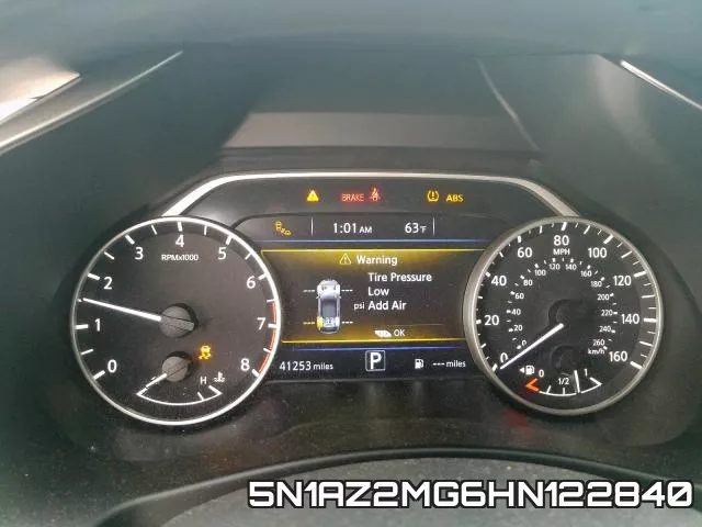 5N1AZ2MG6HN122840 фото 9