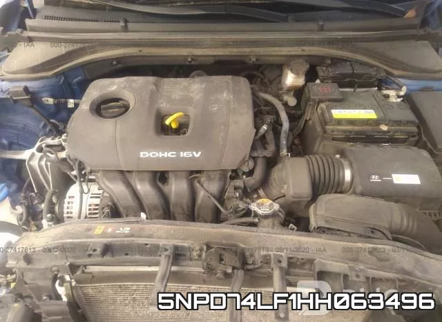 5NPD74LF1HH063496 фото 2