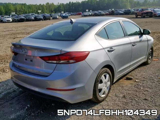 5NPD74LF8HH104349 фото 5