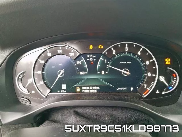 5UXTR9C51KLD98773 фото 9