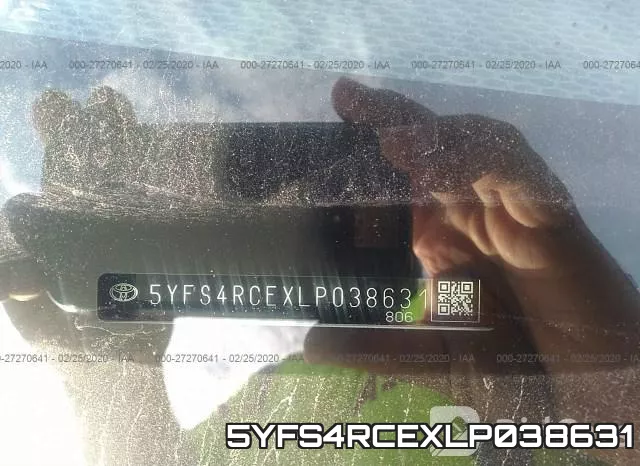 5YFS4RCEXLP038631 фото 10