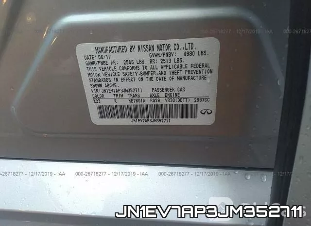JN1EV7AP3JM352711 фото 10