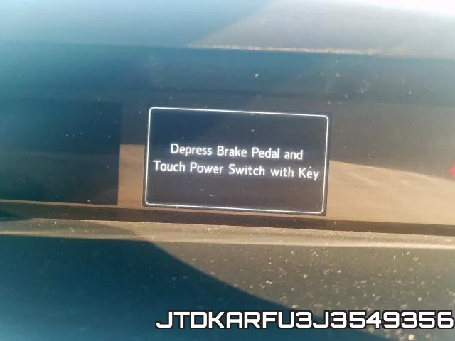 JTDKARFU3J3549356 фото 9