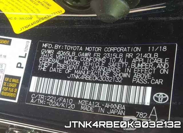JTNK4RBE0K3032132 фото 10