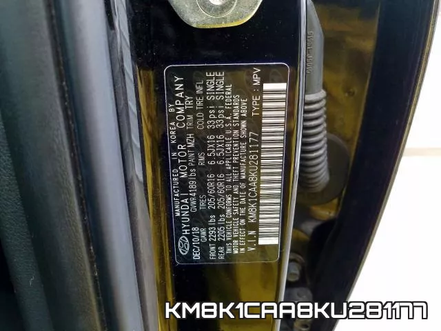 KM8K1CAA8KU281177 фото 2