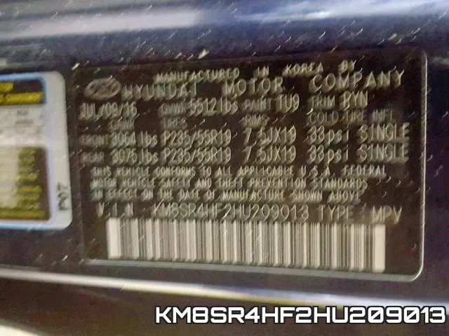 KM8SR4HF2HU209013 фото 2