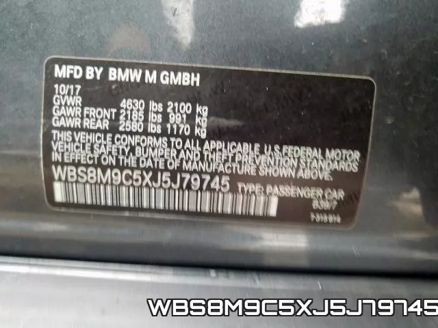 WBS8M9C5XJ5J79745 фото 2