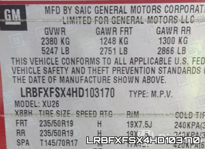 LRBFXFSX4HD103170 фото 10