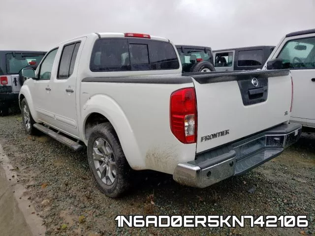 1N6AD0ER5KN742106 фото 4