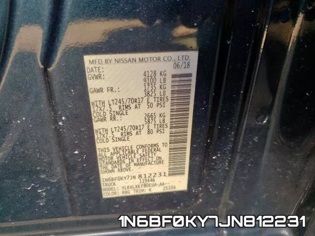 1N6BF0KY7JN812231 фото 2