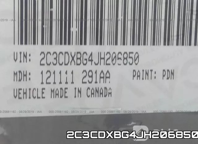 2C3CDXBG4JH206850 фото 10