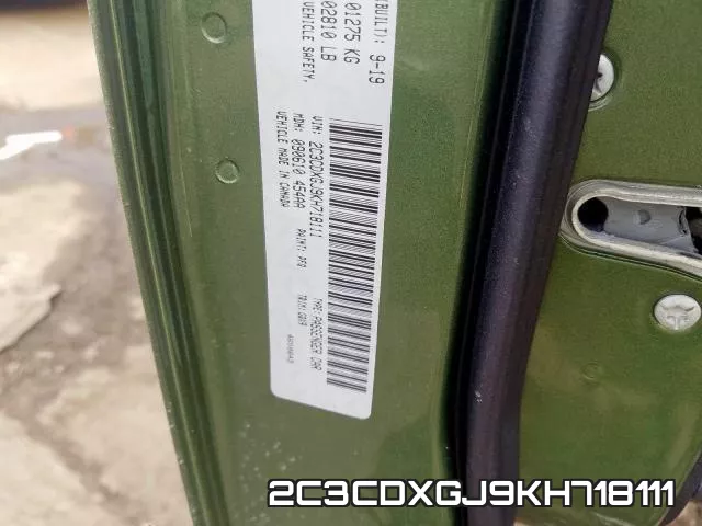 2C3CDXGJ9KH718111 фото 2