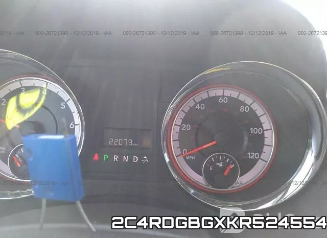2C4RDGBGXKR524554 фото 8