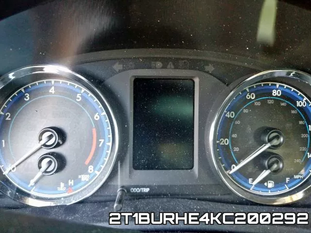 2T1BURHE4KC200292 фото 9